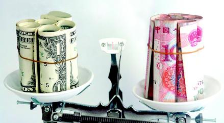 人民币与美元