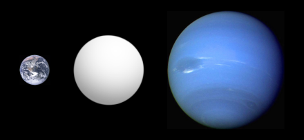 开普勒10c与地球、海王星比较