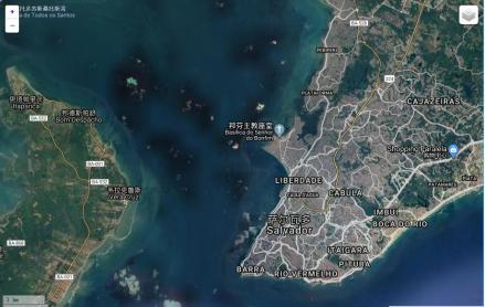 萨尔瓦多卫星地图