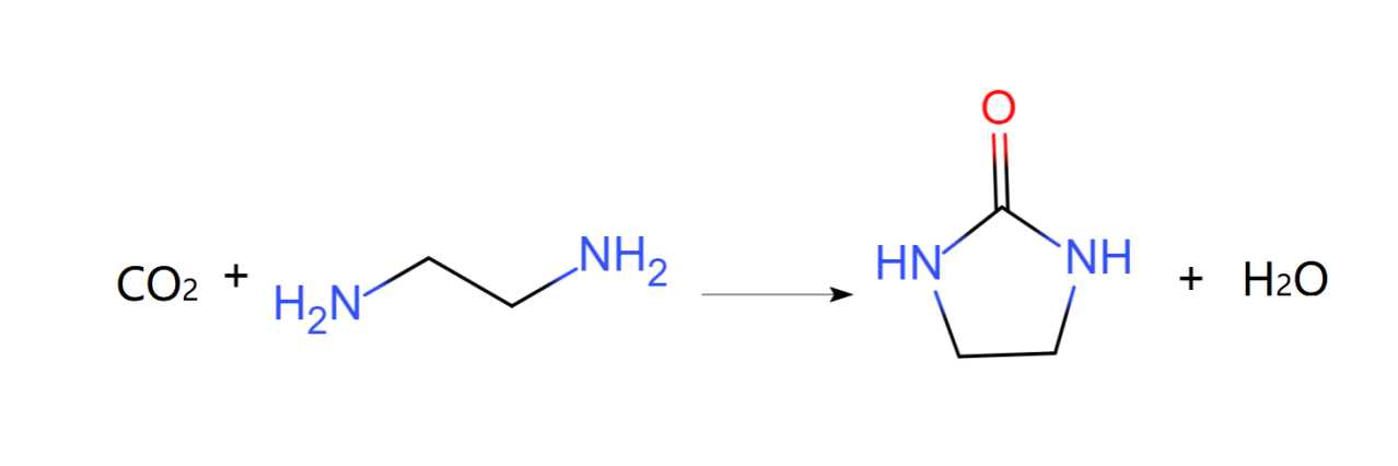 乙二胺反应生成二亚乙基脲