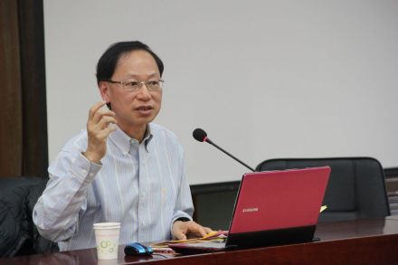 陈教授讲座中