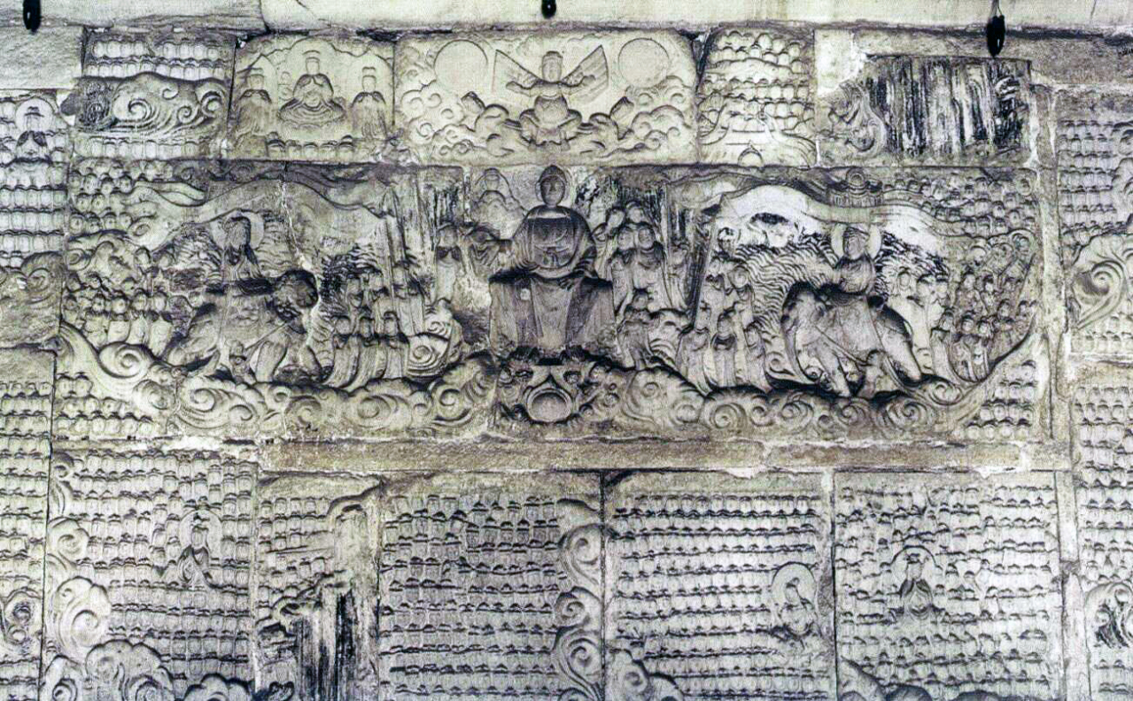 文殊、普贤万菩萨法会图