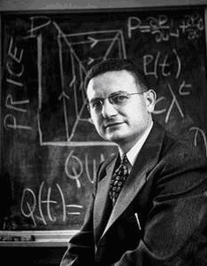 青年时代的萨缪尔森