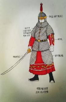 中国明代武士