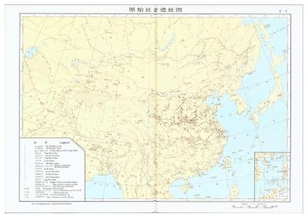 中国石器时代遗址分布图
