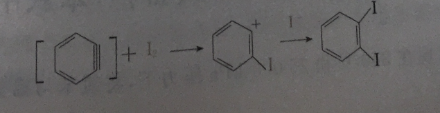 与碘的亲电加成反应