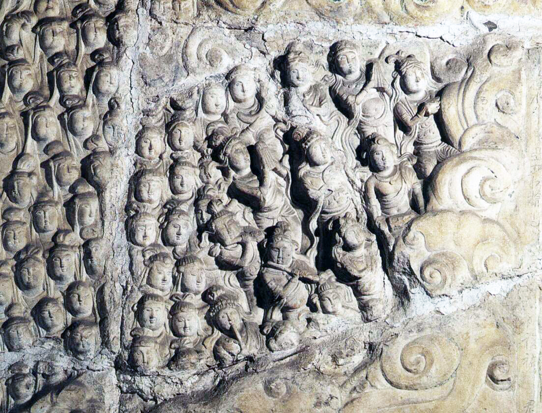 万佛堂浮雕局部1