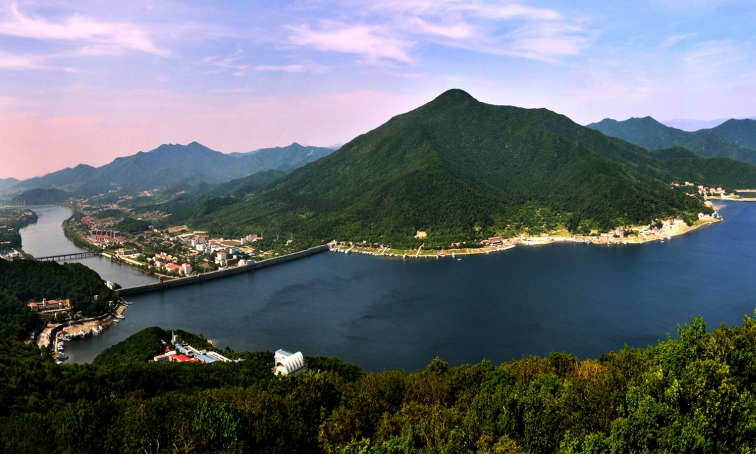 松花江上游松花湖水库库区段