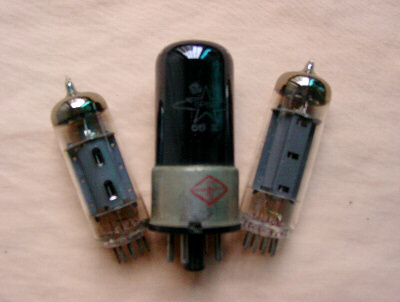 电子管三颗小功率功率放大管