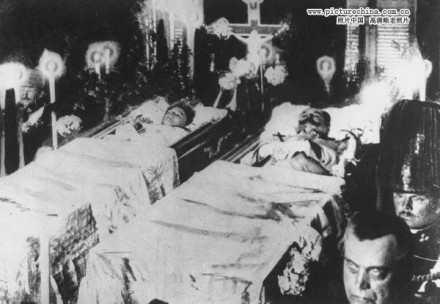 斐迪南夫妇双双遇刺身亡