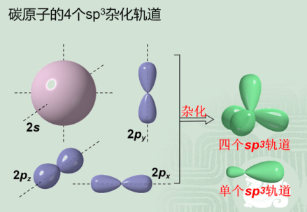 碳原子的杂化轨道