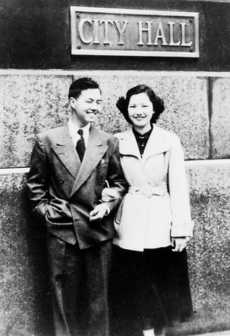 李政道和夫人秦惠䇹