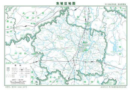 东坡区标准地图基础要素版