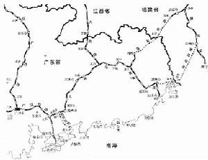 梅坎铁路示意图