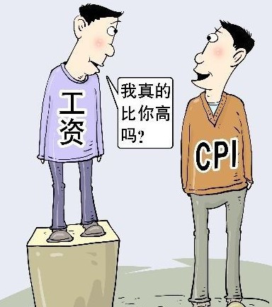关于工资的漫画