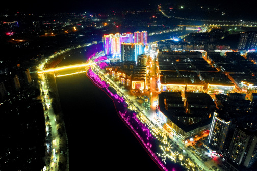 怀化夜景