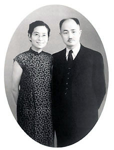 严景耀与夫人雷洁琼