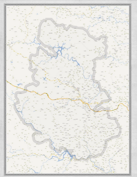 周宁县地图