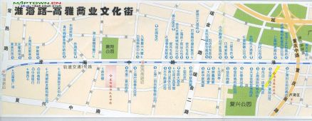 淮海路商业街地标