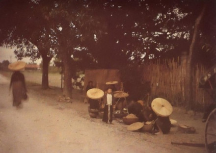 中国最早的一批彩色照片