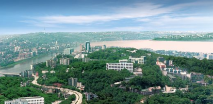 西南医科大学忠山校区鸟瞰图 