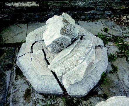 元妙明禅师石塔幢底座残石