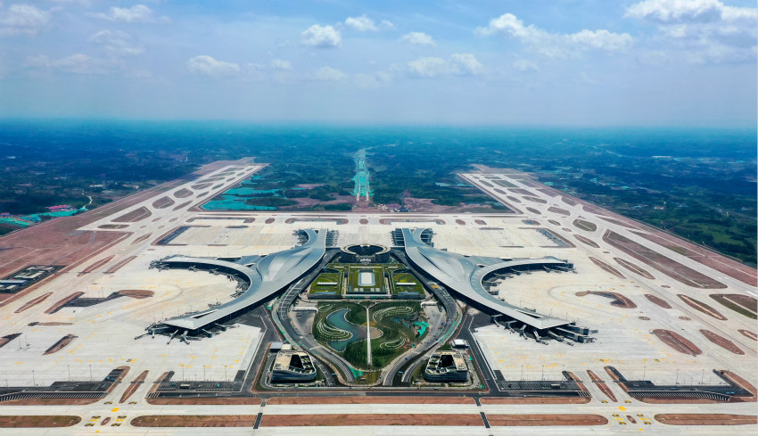 成都天府国际机场外景