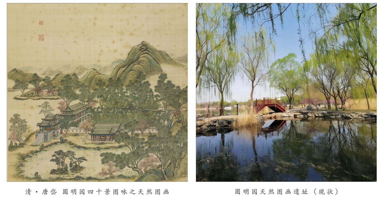 天然图画