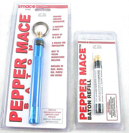 梅西酷棍型防身喷雾及其补充剂