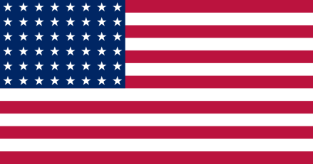 美国国旗（1912—1959）