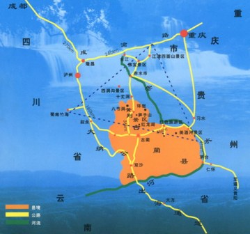 古蔺县地图