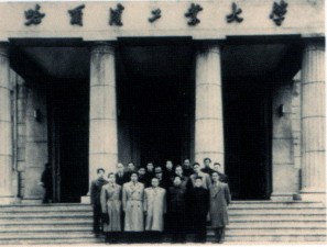 1957年苏联专家 回国前合影