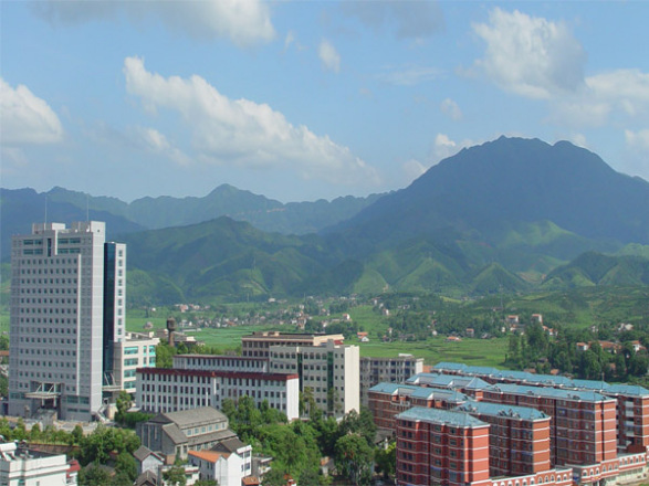 俯瞰校区
