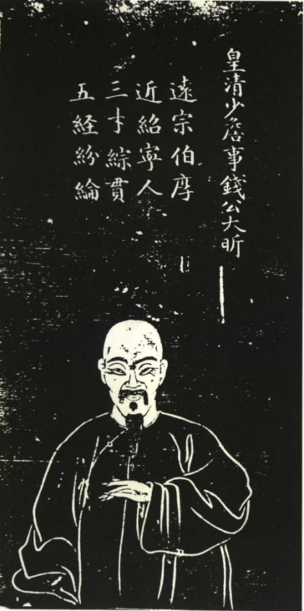 钱大昕苏州石刻像 
