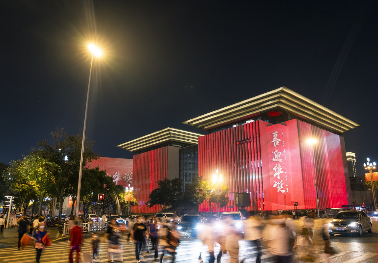 天府广场地标性建筑