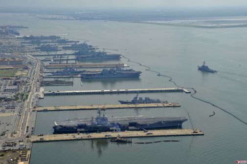 美国海军的航空母舰