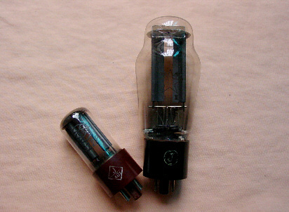 电子管两颗双二极管：5Z2P，5Z3P