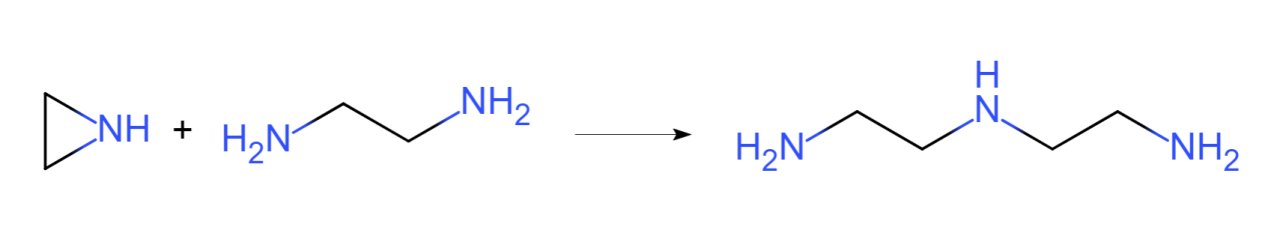 乙二胺和氮丙啶的反应