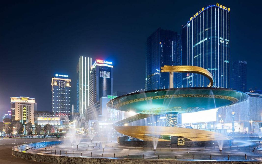 天府广场夜景