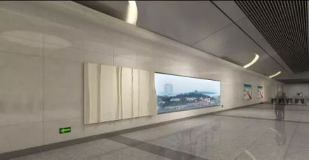 艺术墙《青岛，行迹与发现》