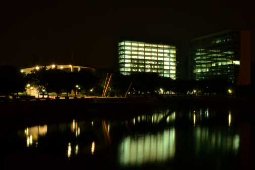 珠海校区图书馆（夜景）