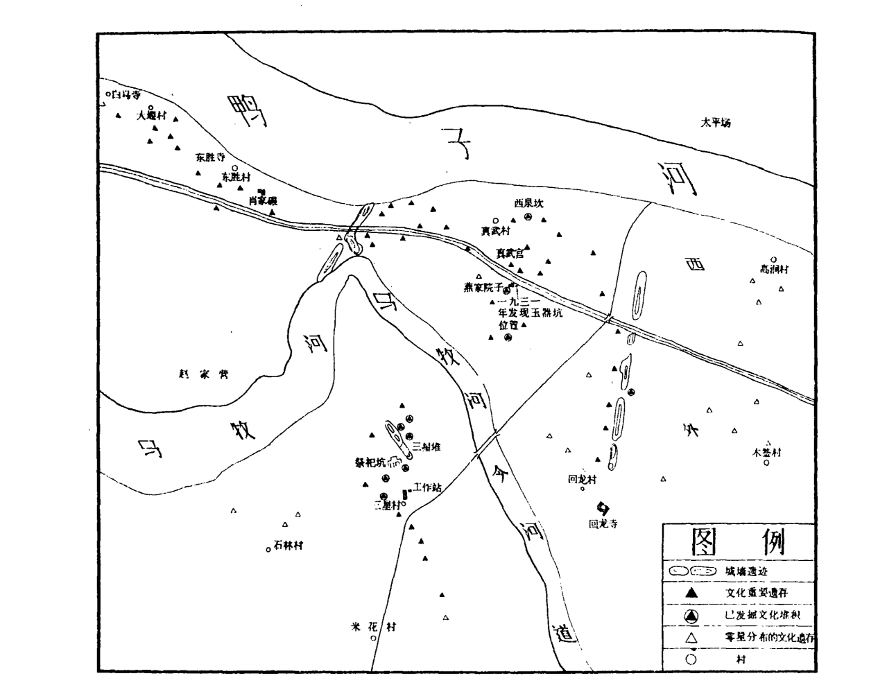 三星堆遗址分布范围 