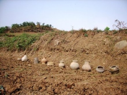 鄫国故城城墙遗址及出土文物
