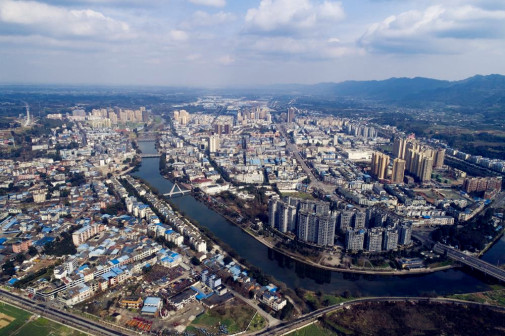 蒲江县城