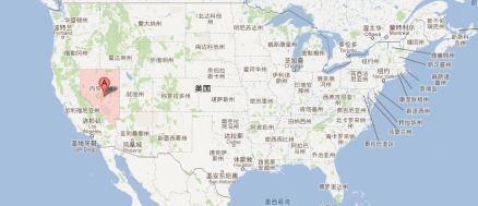 内华达州在美国的位置 
