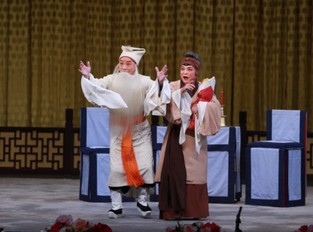 京剧《清风亭》陈少云先生饰演张元秀