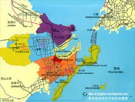 黄岛办事处区规图