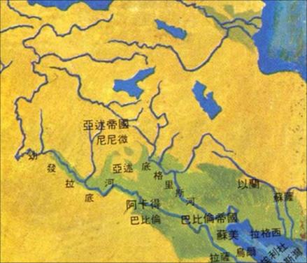 古苏美尔的地理区位