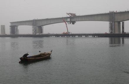 青荣城际铁路双岛湾特大桥