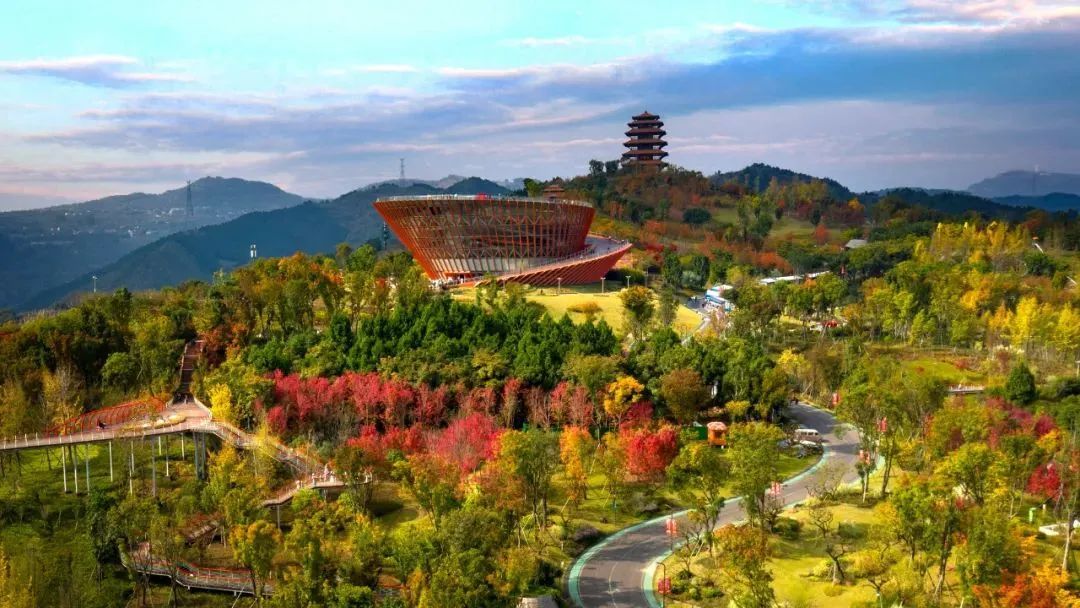 龙泉山景观